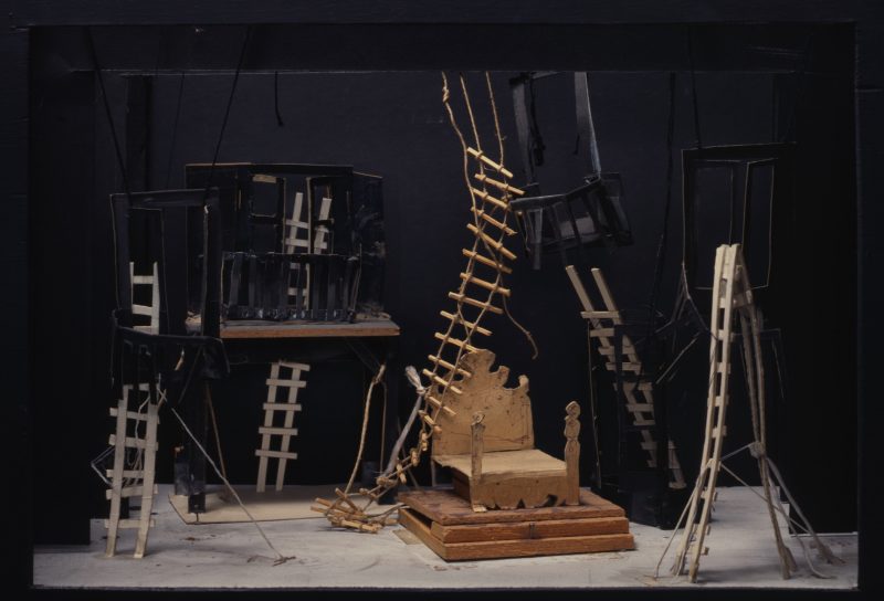 Don Perlimplin – Maquette pour l’acte II - Antoni Clavé