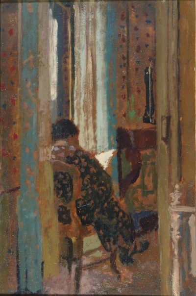 Femme dans un intérieur - Antoni Clavé